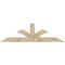 Ekena Millwork Richland Rough Sawn Timber Gable Bracket, Douglas Fir, 84"W x 24"H x 6"D x 6"F, 7/12 Pitch GBW084X24X0606RIC00RDF - alternate 1